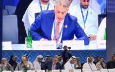 محافظ سلطة النقد يطالب المجتمع الدولي وصندوق النقد الدولي بحل جذري يضمن استدامة العلاقات المصرفية المراسلة مع الجانب الإسرائيلي