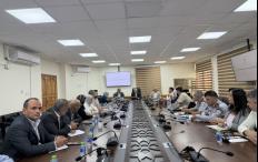 وزارة المالية والتخطيط – وحدة غزة تعقد اجتماعاً للفريق الوطني لمناقشة مسودة البرنامج التنفيذي للتعافي وإعادة إعمار غزة