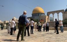 458 مستوطناً يقتحمون المسجد الأقصى