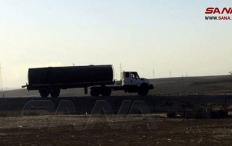"سانا": القوات الأمريكية تسرق 89 صهريجا من النفط السوري