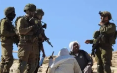 إصابة مواطن إثر اعتداء مستوطنين عليه بغاز الفلفل في أبو انجيم ببيت لحم