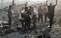 استشهاد مواطن في قصف للاحتلال شرق مدينة غزة