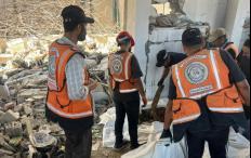 انتشال جثامين 17 شهيداً من تحت الأنقاض في غزة