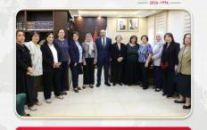 النائب العام يلتقي وفداً من الاتحاد العام للمرأة الفلسطينية