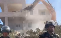 الاحتلال يهدم منزلا في خلة الحمص ببلدة يطا جنوب الخليل