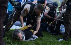 اعتقالات جماعية للمحتجين بجامعة واشنطن وتوقيف مرشحة رئاسية سابقة