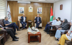 التميمي يبحث مع برنامج الأمم المتحدة الإنمائي التدخلات المطلوبة لقطاع الأراضي في مرحلة إعادة إعمار غزة