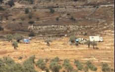 مستوطنون يقيمون بؤرة استيطانية جديدة غرب رام الله