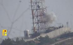 حزب الله يقصف مقر ‏قيادة اللواء الشرقي 769 الإسرائيلي وعدداً من مواقع الاحتلال