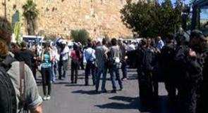 مسيرة للمتطرفين اليهود في القدس القديمة تطالب ببناء الهيكل المزعوم