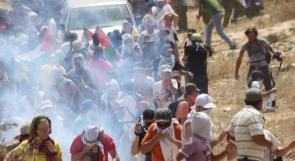 جنين:حالات اختناق بمواجهات مع الاحتلال في سيلة الظهر