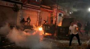 إصابات بالاختناق في مواجهات مع الاحتلال شرق الخليل