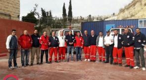 إضراب جزئي لموظفي قسم الإسعاف والطوارئ في الهلال الأحمر الفلسطيني بالقدس