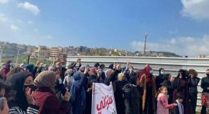 مظاهرات في "أم الفحم" ضد الجريمة وتواطؤ شرطة الاحتلال