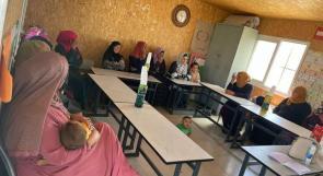 "مساواة" بالتعاون مع منظمة "البيدر" تنظمان نشاطا توعويا في تجمع رأس العين البدوي