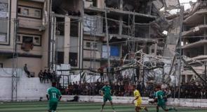 الرياضة الفلسطينية في مرمى الحرب