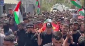 أهالي المغير يشيّعون شهيديهم عمر نعسان وخليل أبو عليا
