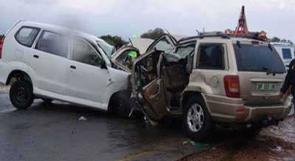 إصابة مواطنين جنوب جنين في حادث سير ذاتي