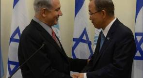 نتانياهو لبان كي مون: المستوطنات ستبقى تحت السيادة الاسرائيلية