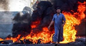 العراق: محتجون يغلقون طرقا رئيسية في البصرة احتجاجا على الفساد وسوء الخدمات