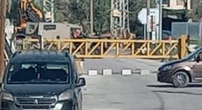 قوات الاحتلال تغلق مداخل قريتين في محافظة سلفيت