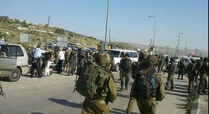 قوات الاحتلال تغلق حاجزي حوارة وزعترا وتحتجز الاف المركبات