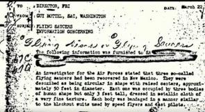 مذكرات FBI تكشف عن 'أطباق طائرة' و'مخلوقات فضائية'