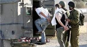 جيش الاحتلال يعتقل مواطنين من دير العسل وصوريف
