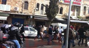 بالصور..'محدث' شرطة الاحتلال تقمع ماراثون فلسطيني وتحمي ماراثونها