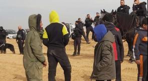 مواجهات مع شرطة الاحتلال إثر تجدد تجريف الأراضي بمنطقة النقع في النقب المحتل