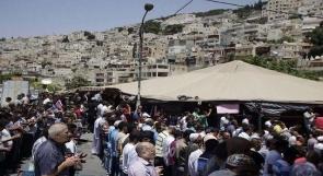 الاحتلال يعتدي على المواطنين في خيمة الإسناد ببلدة سلوان في القدس