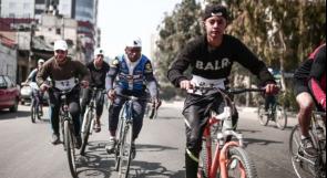 اتحاد الدراجات الهوائية الفلسطيني يشق طريقه في بيئة غير مهيأة