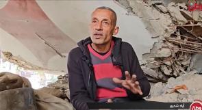 إياد شحيبر يناشد عبر وطن لتوفير الآليات والمعدات لانتشال جثامين عائلته من تحت الركام