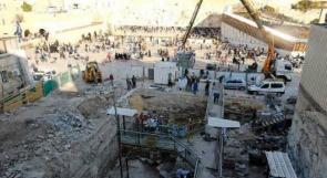 الاسلامية المسيحية تحذر: سلطات الاحتلال تصعد حفرياتها بافتتاح نفق أسفل حي سلوان