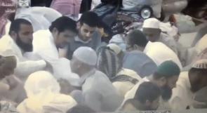 بالفيديو: رد فعل المصلين بالمسجد النبوي لحظة وقوع التفجير
