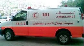 إصابة طفل بجروح خطيرة إثر حادث دهس في رام الله