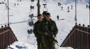 مقتل جنديين إسرائيليين في انفجار بجبل الشيخ