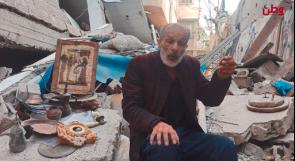 عدوان الاحتلال حول متحفا أثريا في غزة إلى ركام.. وصاحبه يناشد عبر وطن لمساعدته في إعادة ترميمه