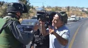 الاحتلال يعتدي على الصحفيين خلال مواجهات ببيت لحم