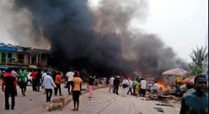 فقدان 50 شخصا بانفجار خط أنابيب للنفط بنيجيريا