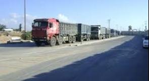 إدخال 80 شاحنة مواد بناء من قطر إلى قطاع غزة