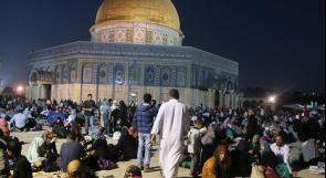 بالصور.. الجمعة الثانية من رمضان في 'الأقصى'
