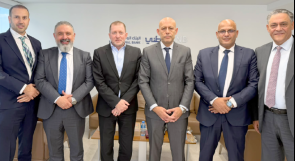 وفد من شركة المشرق للتأمين يزور البنك الوطني ويهنئ لؤي حواش بتعيينه رئيسًا تنفيذيًا