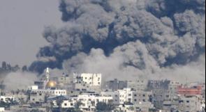 قصف جوي وبحري على غزة