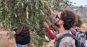 إصابات بالاختناق جراء هجوم للمستوطنين على مواطنين ونشطاء أجانب غرب رام الله