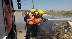 الدفاع المدني: 169 حادث حريق وانقاذ خلال 24 ساعة