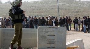 اعتقال 18 عاملا فلسطينيا بحجة العمل دون تصاريح