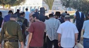 عشرات المستوطنين يقتحمون باحات الأقصى