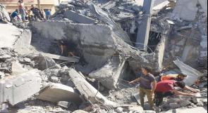 شهيدة وعدة إصابات في قصف للاحتلال استهدف منزلا برفح