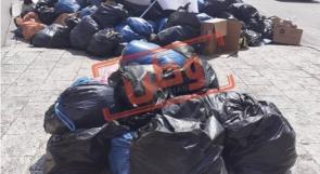 صور| النفايات مكدسة على دوار الساعة .. والبلدية توضح السبب